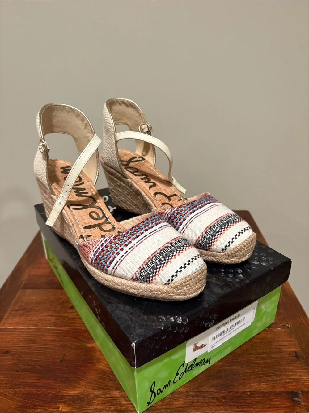Sam Edelman Payton Espadrilles Size 8